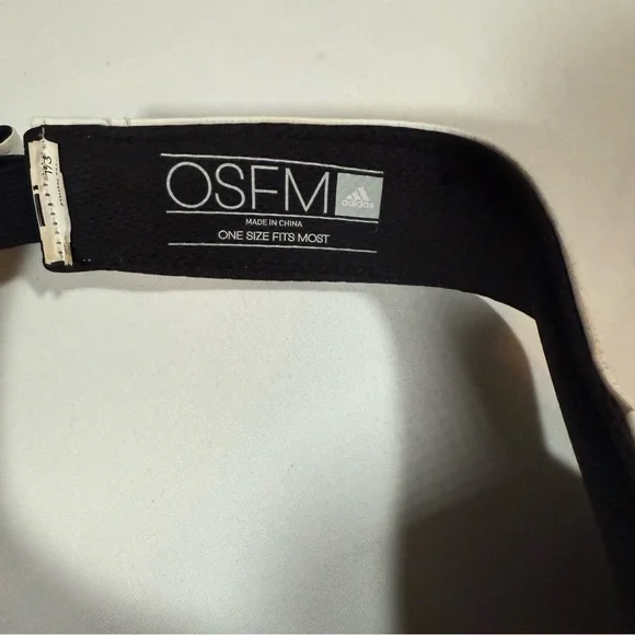 Adidas White Visor Hat - Picture 4 of 8